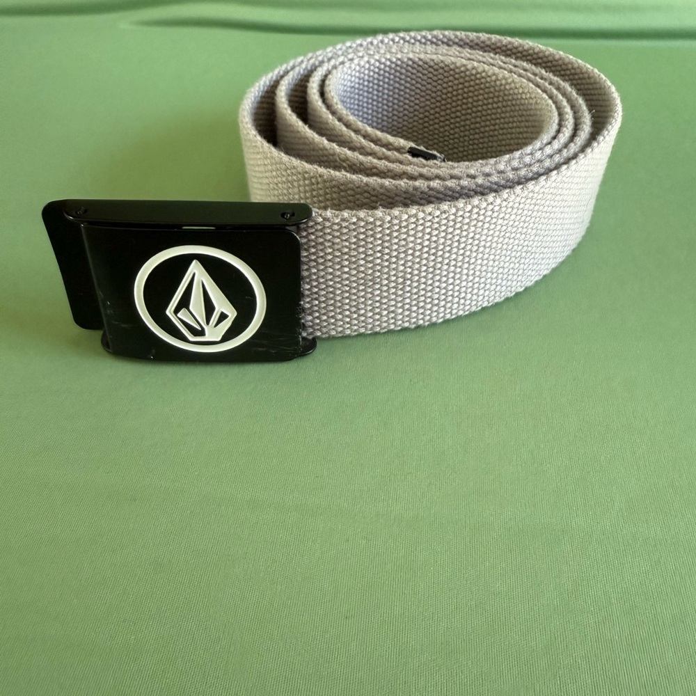 Volcom Gray Woven Belt